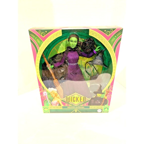 Mattel Universal Wicked Movie Glinda Elphaba Deluxe  Fashion Doll [FAST SHIP] - Picture 4 of 5